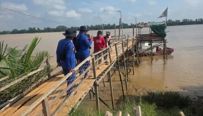 Respons Cepat Ditpolairud Polda Sumsel Terjunkan Tim Cari Warga Diterkam Buaya di Banyuasin