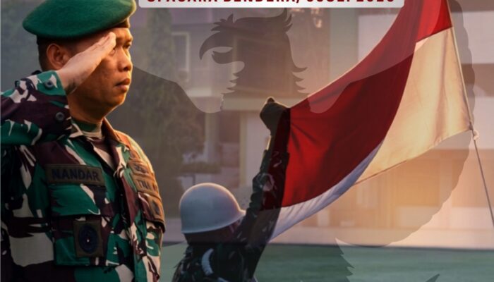 Aster Kasdam II/Sriwijaya Memimpin Upacara Bendera Mingguan di Makodam