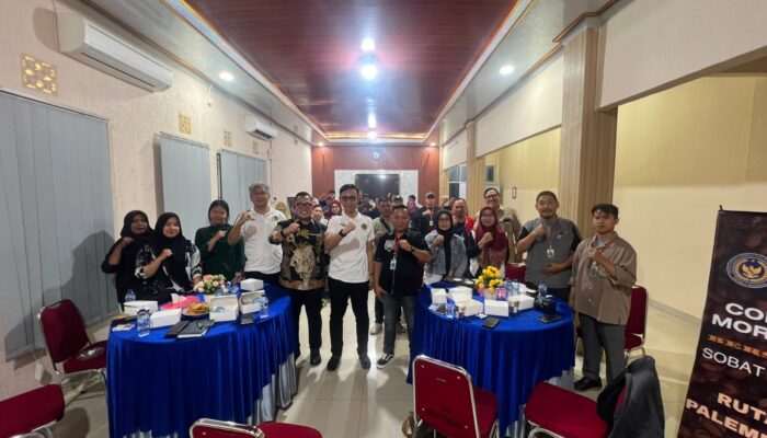 Rutan Kelas I Palembang Perkuat Sinergi dengan Insan Pers Melalui Coffee Morning Bersama Sobat Media