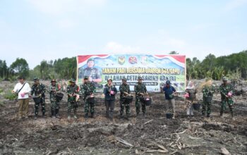 Dari Lahan Tidur Menjadi Sawah Produktif, Danrem 044/Gapo Kawal Program Strategis Pemerintah