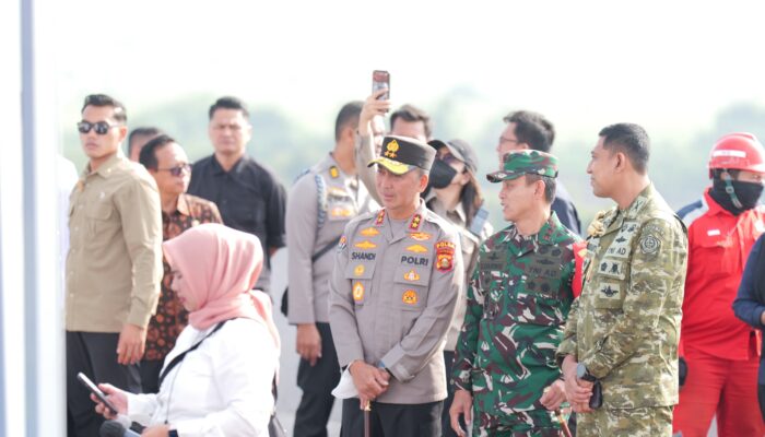 Kapolda Sumsel Tinjau Langsung Pengamanan Kunker Wakil Presiden RI di Palembang, Pastikan Kamtibmas Tetap Kondusif