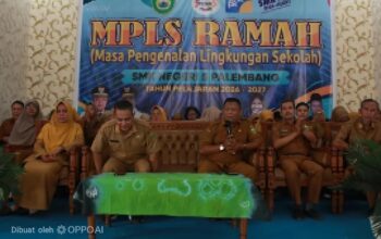 MPLS Ramah SMK Negeri 5 Palembang Bentuk Karakter dan Kenalkan Budaya Sekolah kepada 275 Siswa Baru