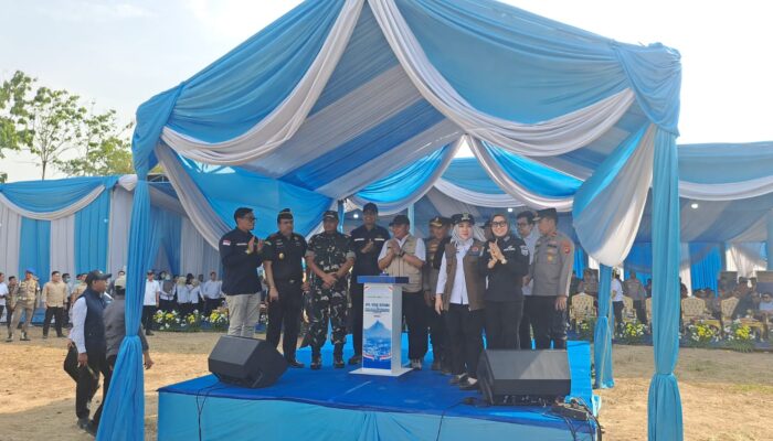 Kapoksahli Pangdam II/Sriwijaya Hadiri Peresmian Tata Kelola Sumur Minyak Masyarakat di Kabupaten Lahat