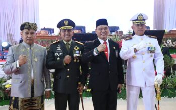 Danrem 044/Gapo Hadiri Rapat Paripurna Hari Jadi ke-116 Kabupaten OKU