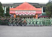 Kunjungan Kerja Danrem 044/Gapo di Makodim 0403/OKU
