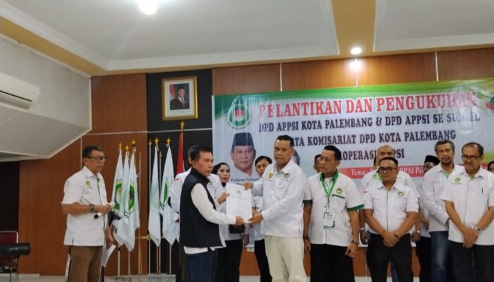 Bangkit Setelah Dua Dekade Vakum, APPSI Sumsel Siap Kawal Pasar Tradisional dan Ekonomi Kerakyatan
