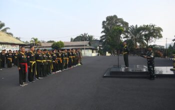 Korem 044/Gapo Gelar Uji Kenaikan Tingkat Pencak Silat Militer