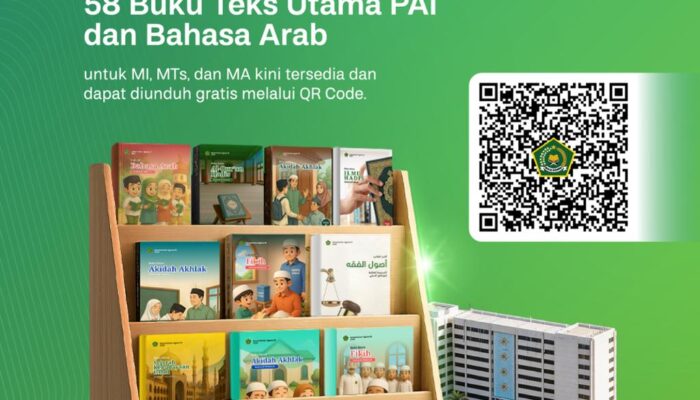 Kemenag Siapkan 90 Buku PAI dan Bahasa Arab MI sampai MA, Bisa Unduh di sini