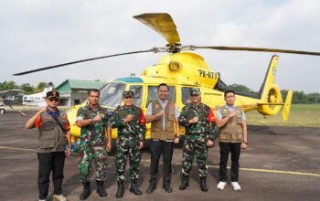 Patroli Udara Karhutla, Danrem 044/Gapo Pastikan Kondisi Wilayah Sumsel