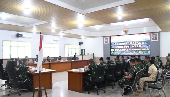 Tim Penilai Internal TNI AD Laksanakan Pemantauan Satker Berpredikat WBK