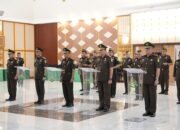 Kajati Sumsel Pimpin Pelantikan Lima Pejabat, Sejumlah Jabatan Strategis Berganti