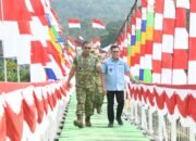 Tinjau Jembatan Gantung di OKU, Kasad Pastikan Infrastruktur Berikan Manfaat Nyata bagi Rakyat