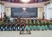 Pangdam II/Sriwijaya Pimpin Tradisi dan Sertijab Kakesdam, Kapendam, LO TNI AU dan Penyerahan Jabatan Kakumdam