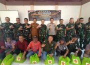 Perkuat Sinergi, Kodim 0404/Muara Enim Sosialisasikan Penanganan Karhutla Bersama Tim Mabes TNI