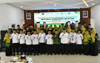 Pokjawas Sumsel Resmi Dikukuhkan, Kawal Terwujudnya Madrasah Ramah Anak dan Berkualitas