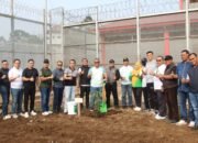 Jajaran Pemasyarakatan Sumatera Selatan Laksanakan Penanaman Pohon di Lapas Pagar Alam