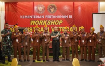 Kemhan RI Gelar Workshop Administrasi Veteran TA 2026 di Palembang : Perkuat Sinergi Untuk Pelayanan Veteran Yang Lebih Baik