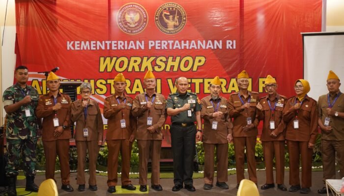 Kemhan RI Gelar Workshop Administrasi Veteran TA 2026 di Palembang : Perkuat Sinergi Untuk Pelayanan Veteran Yang Lebih Baik