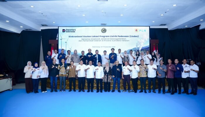 PLN, Kementerian ESDM, dan Pemerintah Daerah Sinkronkan Program Lisdes, Percepat Pemerataan Kelistrikan di Sumatera Selatan