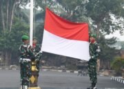 Disiplin dan Loyalitas Jadi Kunci, Kasrem 044/Gapo Pimpin Upacara Bulanan