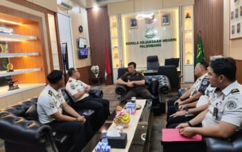 Kepala Rutan Palembang Perkuat Sinergitas dengan Kejaksaan Negeri melalui Kunjungan Silaturahmi