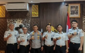 Perkuat Sinergitas dan Keamanan, Kepala Rutan dan Kalapas Palembang Silaturahmi dengan Kapolrestabes
