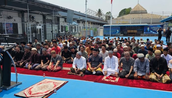 Rutan Kelas I Palembang Gelar Sholat Istisqa, Ikhtiar Bersama Memohon Hujan dan Keselamatan dari Kekeringan