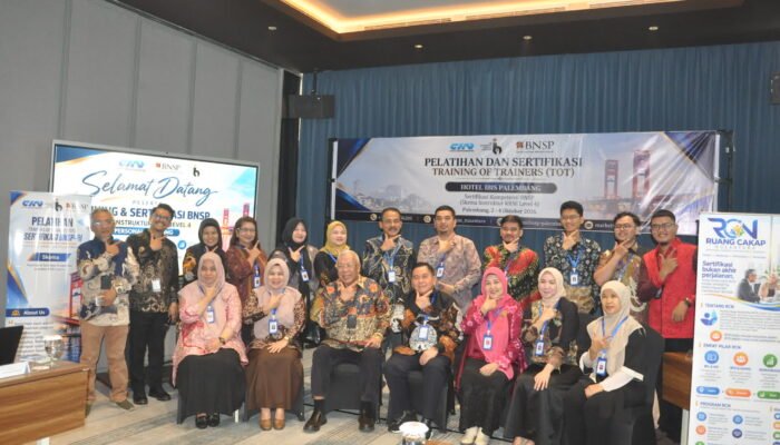 Pertama di Palembang, CKN Hadirkan Training dan Sertifikasi BNSP dengan AI Mentor dan Konsep Paperles