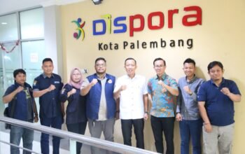 Karang Taruna Palembang Audiensi ke Dispora, Dorong Pembangunan Fasilitas Olahraga di Setiap Kecamatan