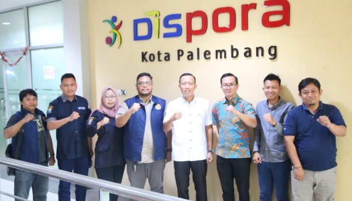 Karang Taruna Palembang Audiensi ke Dispora, Dorong Pembangunan Fasilitas Olahraga di Setiap Kecamatan