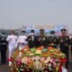 Syukuran HUT Ke-81 TNI di Lanud SMH Palembang, Kasdam II/Swj Potong Tumpeng Sebagai Simbol Kebersamaan dan Regenerasi