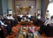 Pangdam II/Swj Bersama Forkopimda Sumsel Sambut Menko Polkam RI di Bandara SMB II Palembang
