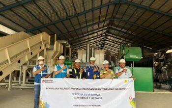 PLN Sambung Daya 2.180 kVA untuk PT Poeser Suar Biomas, Dukung Industri Pengolahan Biomassa di Jambi