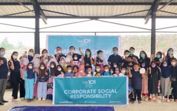 THE 1O1 Palembang Rajawali Gelar CSR “1O1 Cares – Little Lungs, Big Care” untuk Dukung Kesehatan Anak di Kawasan TPA Karya Jaya