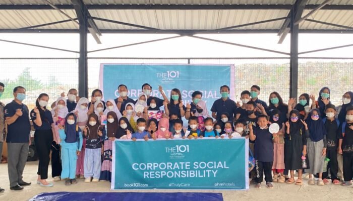 THE 1O1 Palembang Rajawali Gelar CSR “1O1 Cares – Little Lungs, Big Care” untuk Dukung Kesehatan Anak di Kawasan TPA Karya Jaya