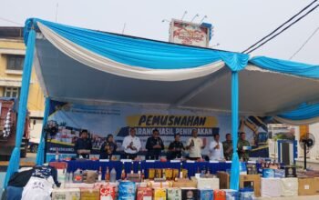 22,4 Juta Batang Rokok Ilegal Dimusnahkan di Palembang, Bea Cukai Cegah Potensi Kerugian Negara Rp20,56 Miliar